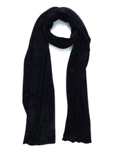 GLITTER Scarf in Polyester/Viscose Black